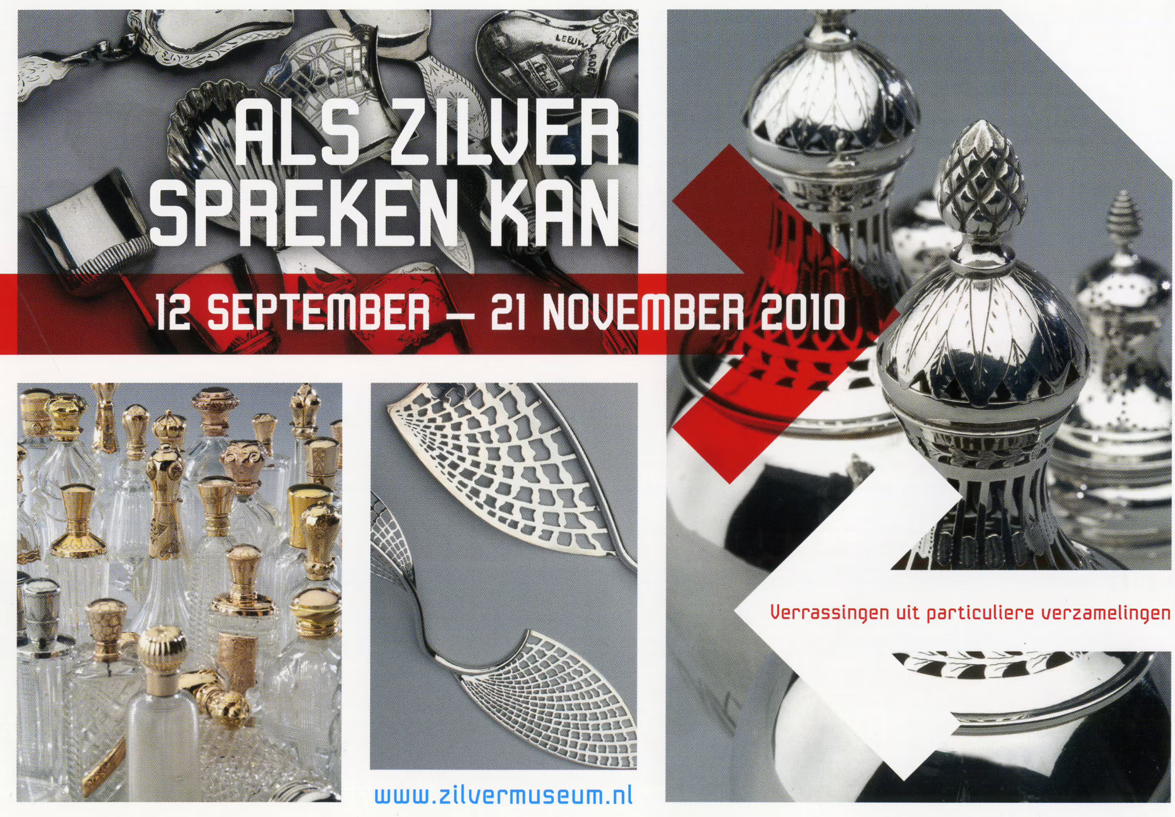 museum tentoonstelling als zilver spreken kan