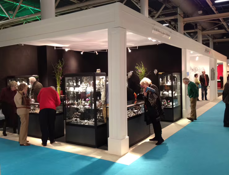 beurs stand van Zilver.nl