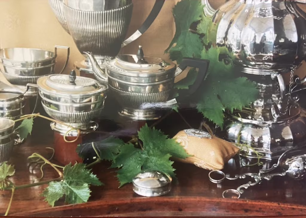 Zilverwinkel juwelier in een tent op Slot Zeist