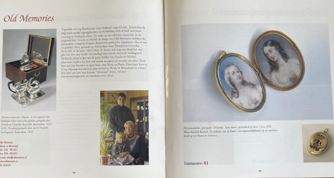 Catalogus Het Kunst & Antiek Weekend te Naarden Vesting Old Memories Blog Zilver.nl