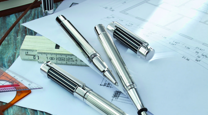 Waldmann zilveren potloden en pennen