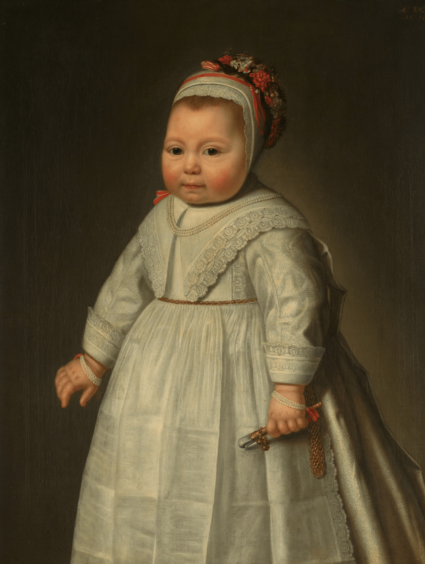 Portret van Jacoba Bontemantel 1643-? RM met rammelaar Blog Zilver.nl