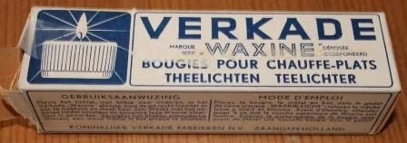 waxinelichtje van Verkade