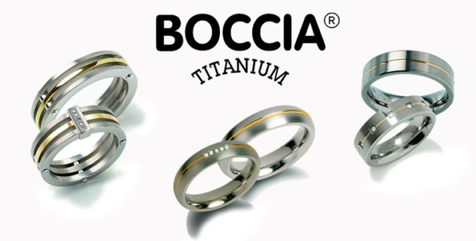 Boccia relatieringen ringen voor hem en haar