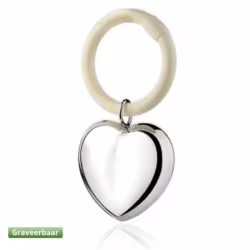 Zilveren rammelaar hart bij Zilver.nl