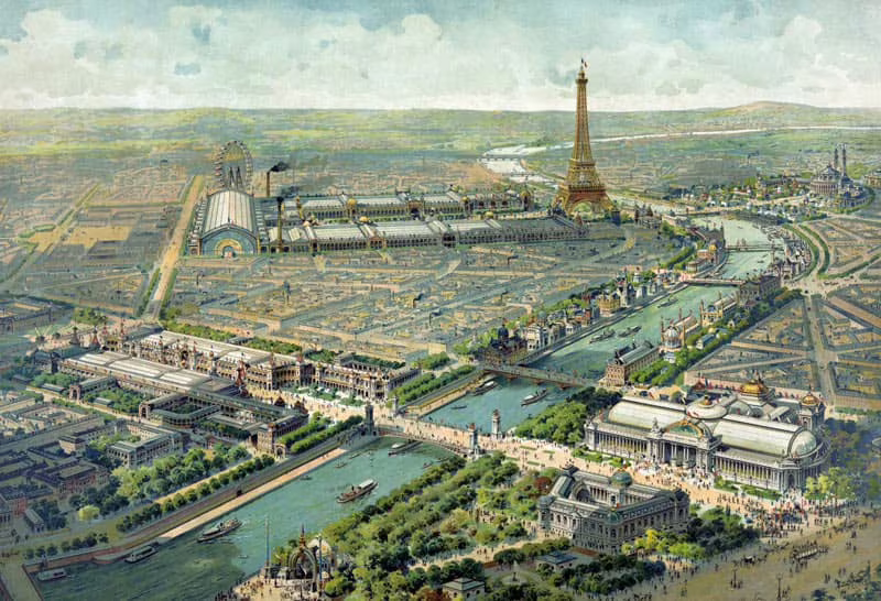 Wereldtentoonstelling 1900 Parijs van Kempen zilver