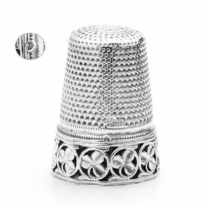 Zilveren vingerhoed van Gabler Zilver.nl