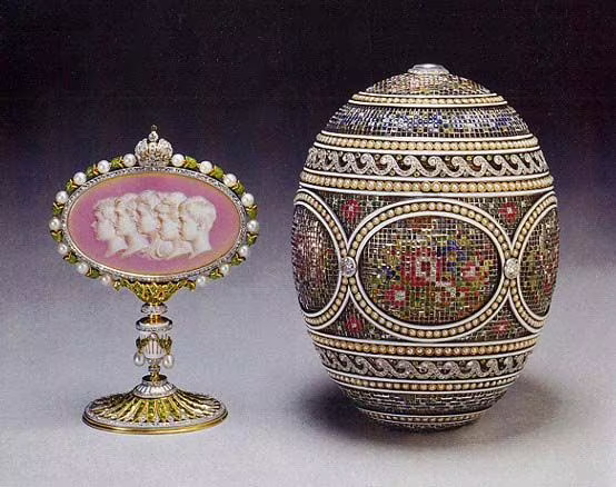 Het Fabergé ei van de Engelse Koningin Blog Zilver.nl