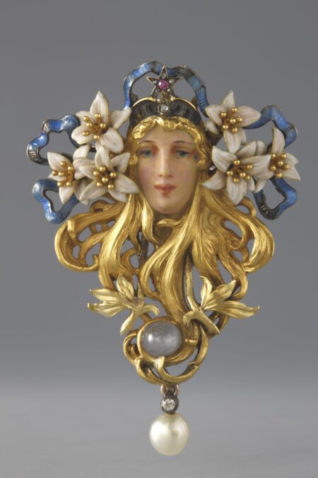 Art Nouveau broche Georges Fouguet Blog Zilver.nl