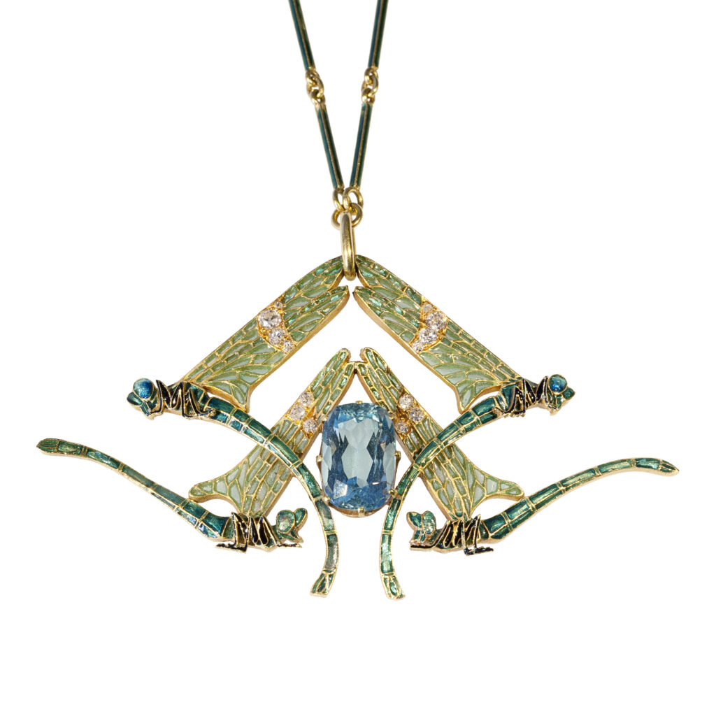 Hanger Rene Lalique 4 libelles