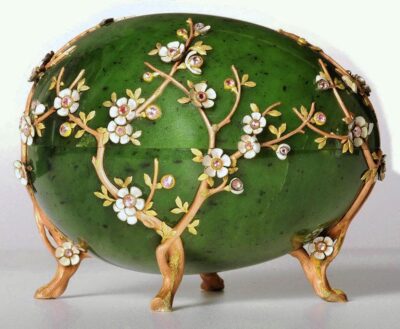 Het appelbloesem ei uit 1901 van Fabergé Blog Zilver.nl