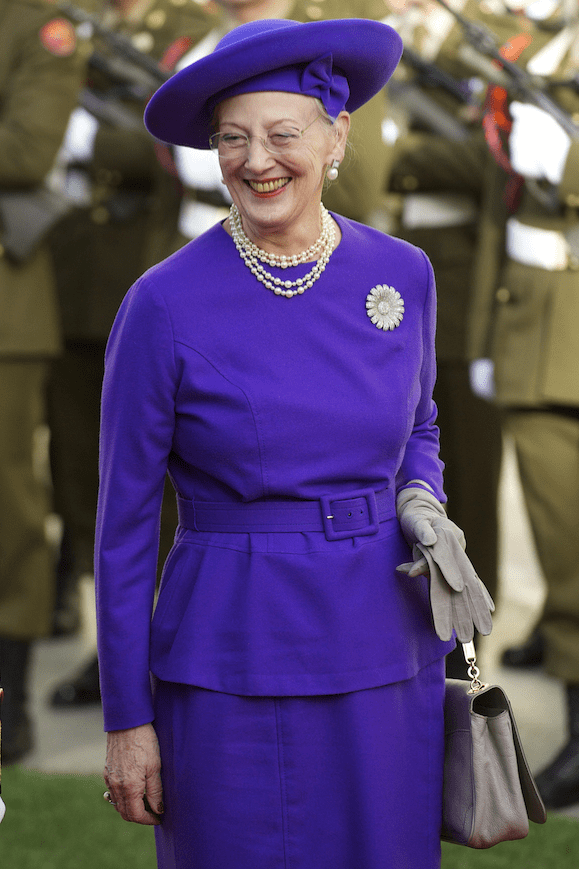 Koningin Margrethe van Denemarken madelief broche