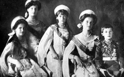 De 5 kinderen van Tsaar Nicolaas II Blog Zilver.nl