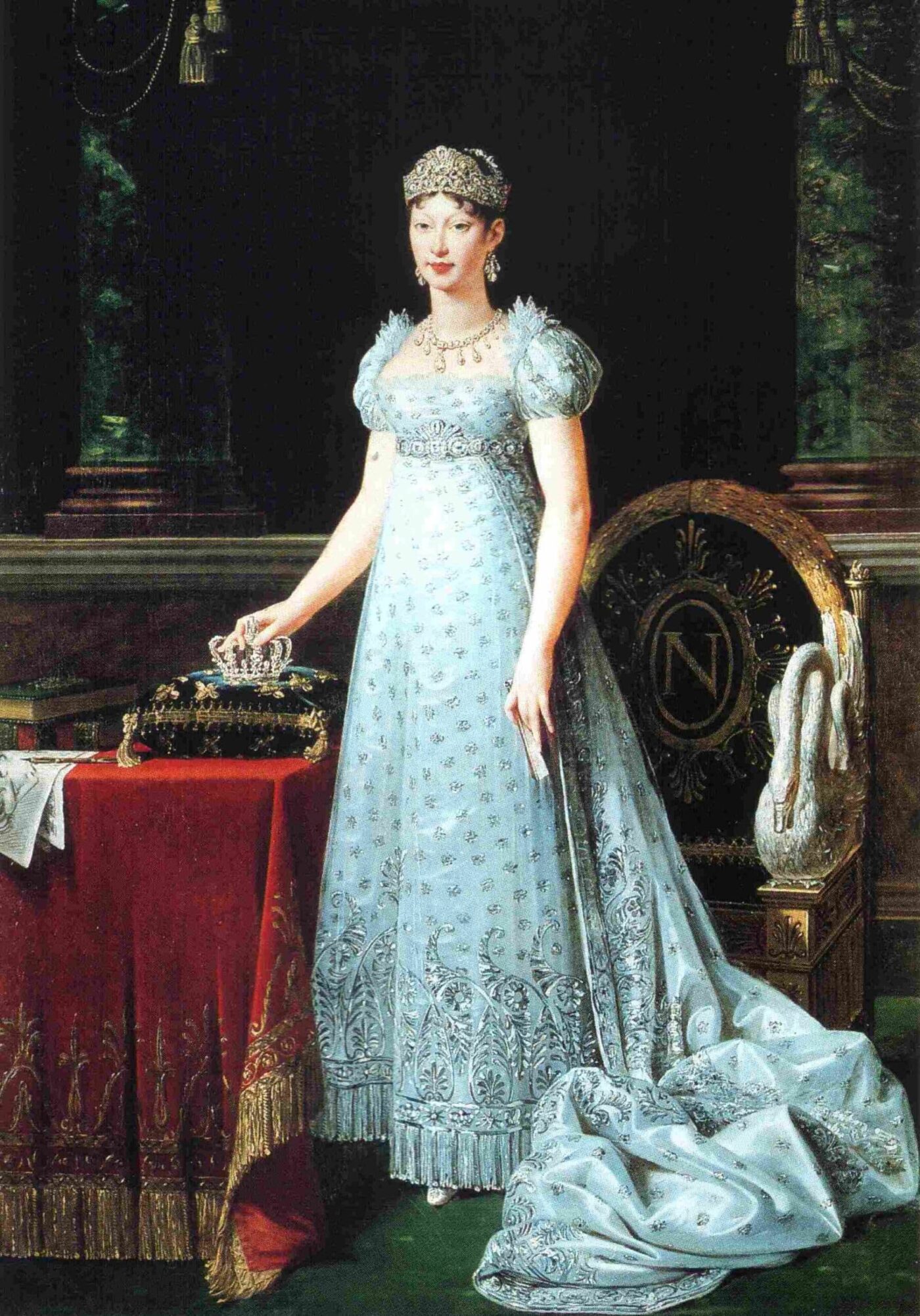 keizerin Marie-Louise met Chaumet sieraden Blog Zilver.nl