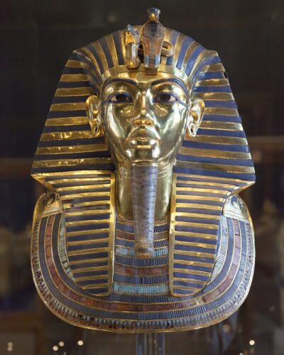 Gouden grafmasker van farao Toetanchamon Blog Zilver.nl