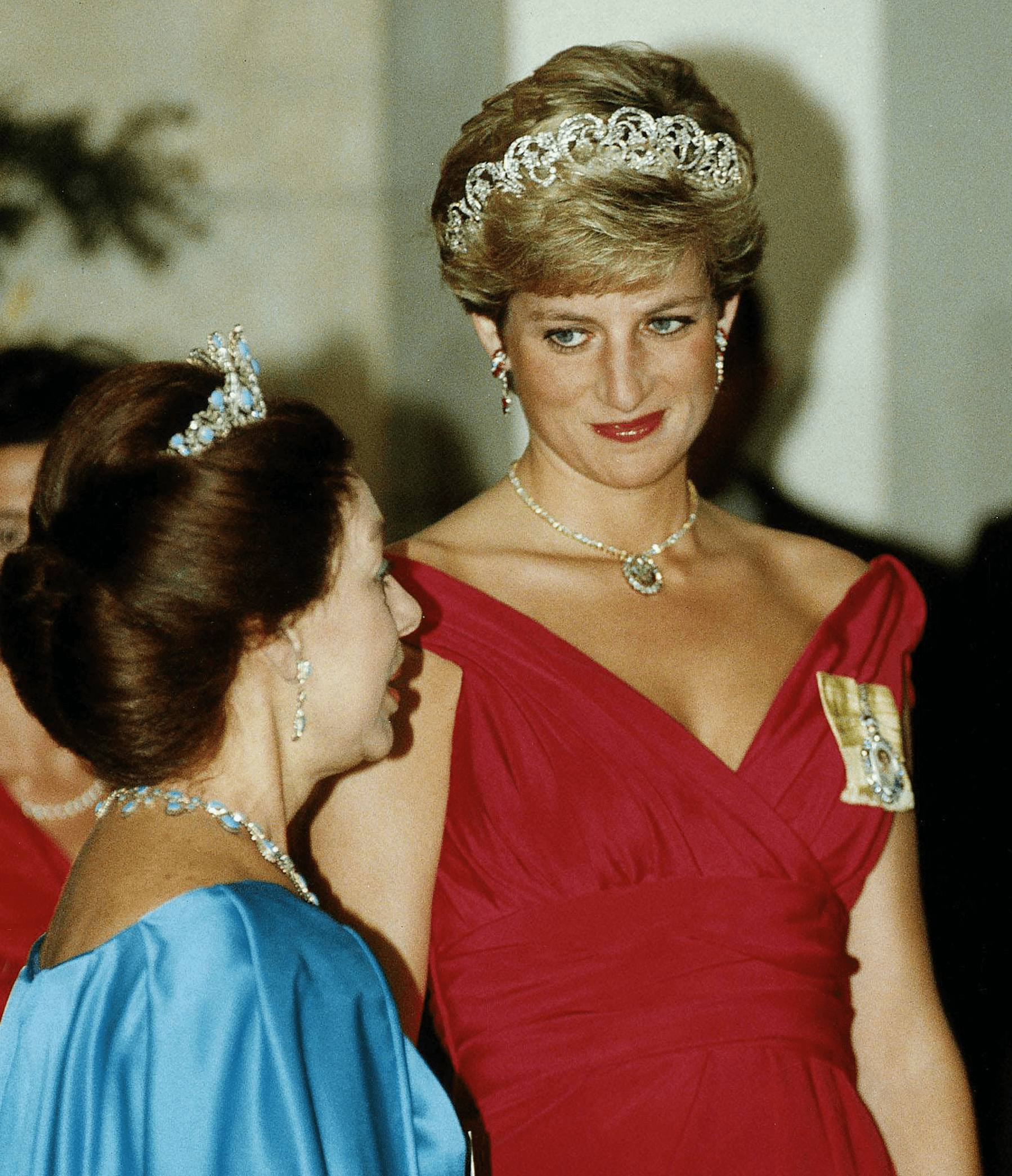 Diana met de diamanten hanger prinses of Wales Blog Zilver.nl