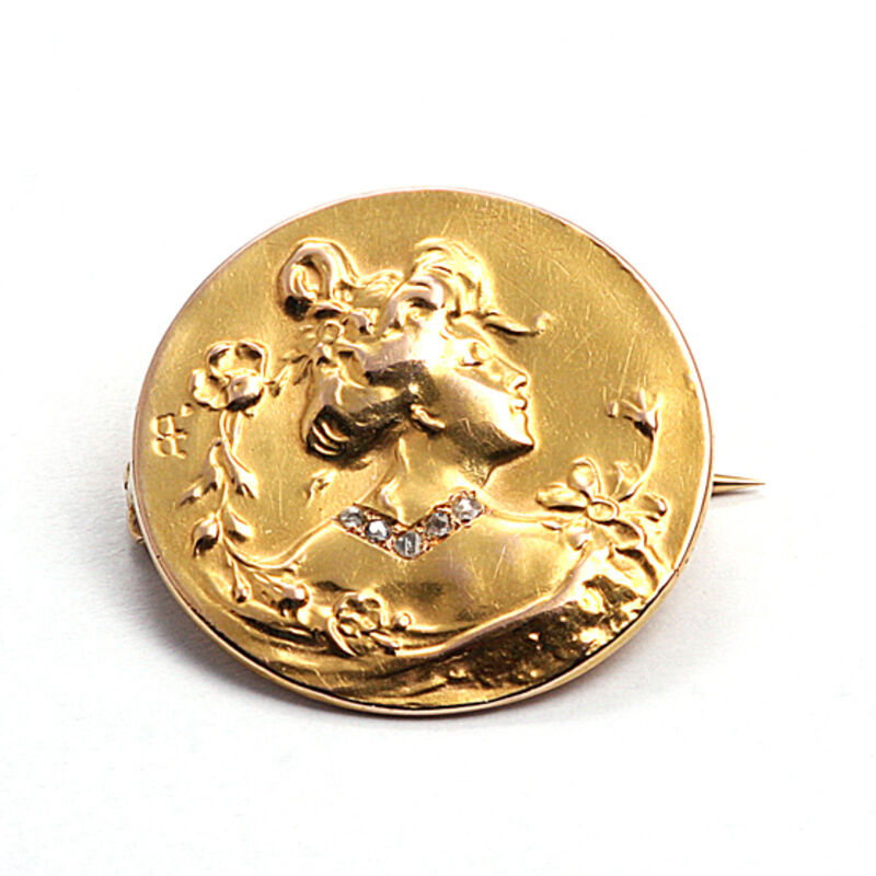 Medaille bijou goud Prosper epinay de briort Blog Zilver.nl