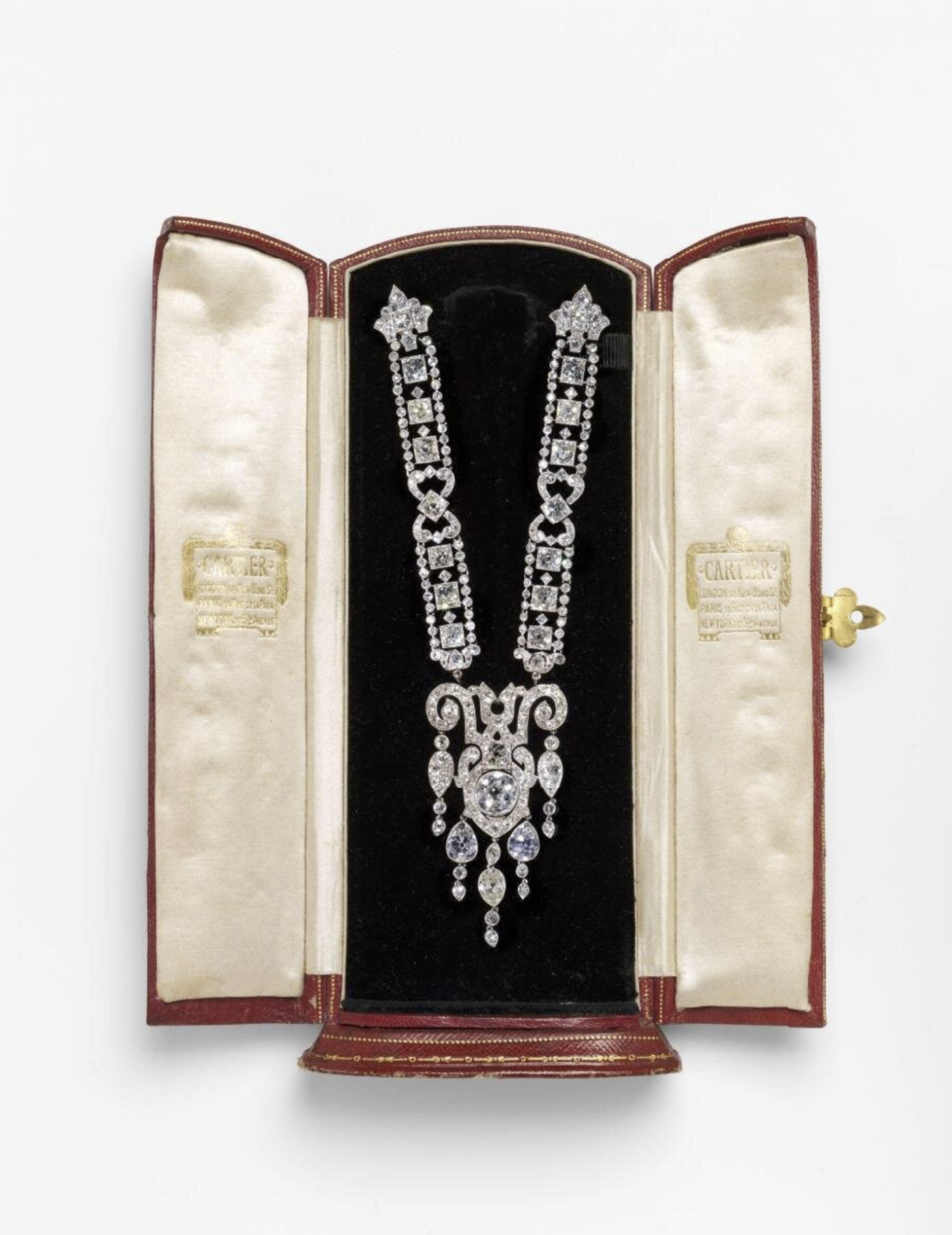 Platina broche/hanger diamant van Cartier ca 1908 Blog Zilver.nl