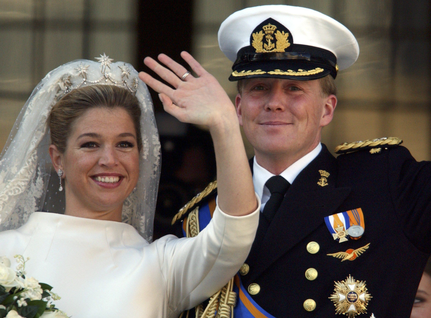 Koningin Maxima droeg de diadeem met sterren op haar trouwdag Blog Zilver.nl