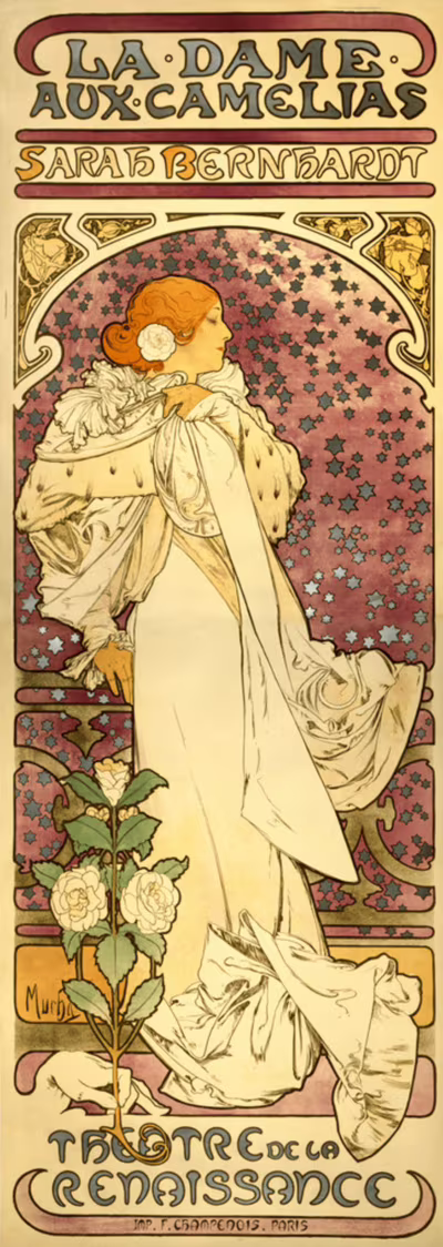 Sarah Bernhardt La dame aux Camelias Blog Zilver.nl