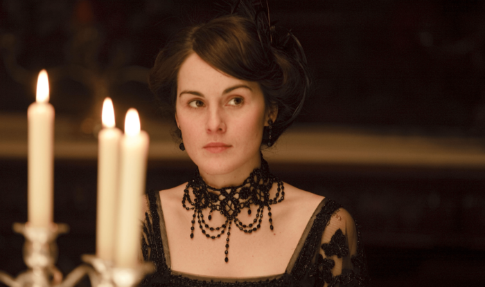 Lady Mary uit Downton Abbey met dog collar Blog Zilver.nl