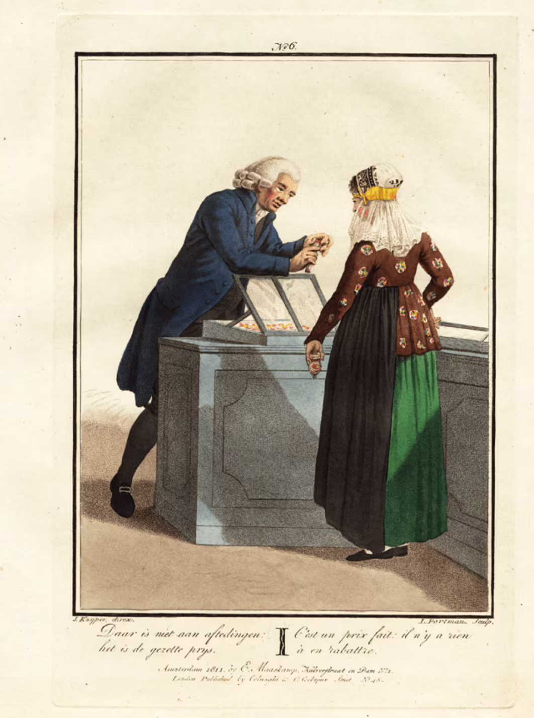 De juwelier prent A. Maaskant 1811 Blog Zilver.nl