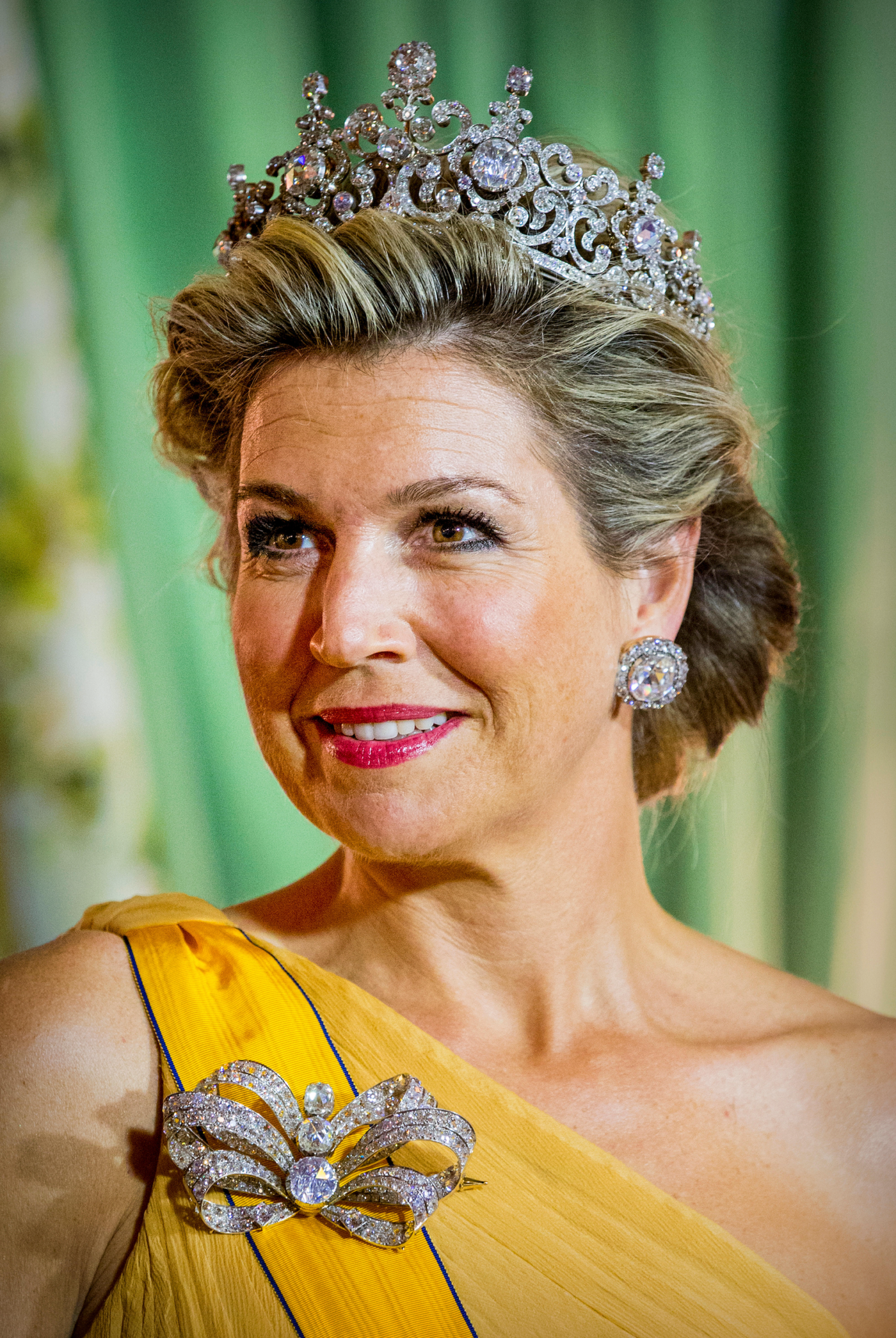 Koningin Maxima met het Stuart diadeem Blog Zilver.nl