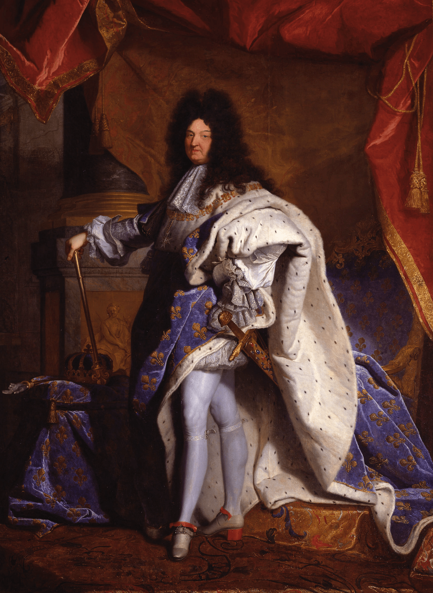 Louis XIV in vol ornaat met juwelen Blog Zilver.nl
