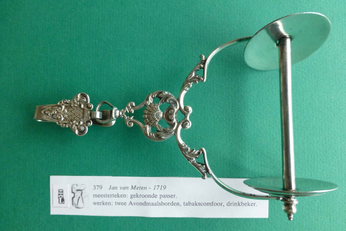 Antieke zilveren kluwenhouder Middelburg 18e eeuw Blog Zilver.nl