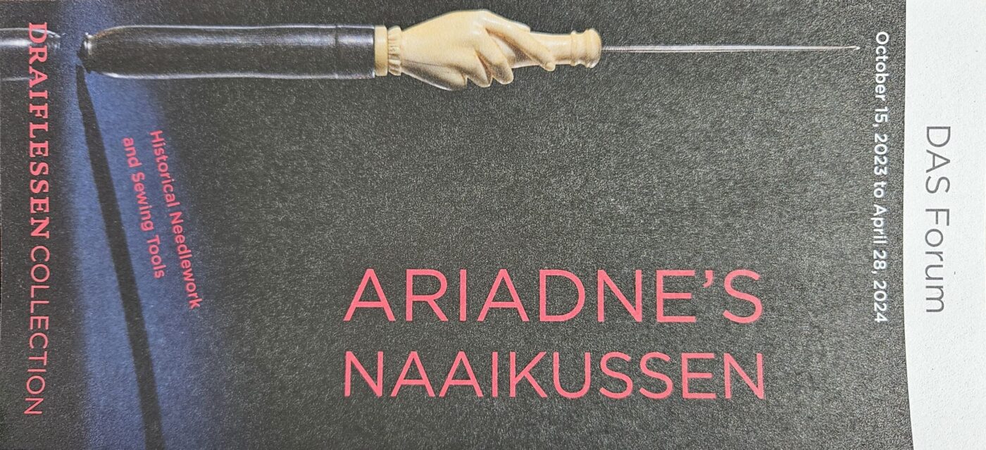 Tentoonstelling Ariadne's naaikussen Blog Zilver.nl